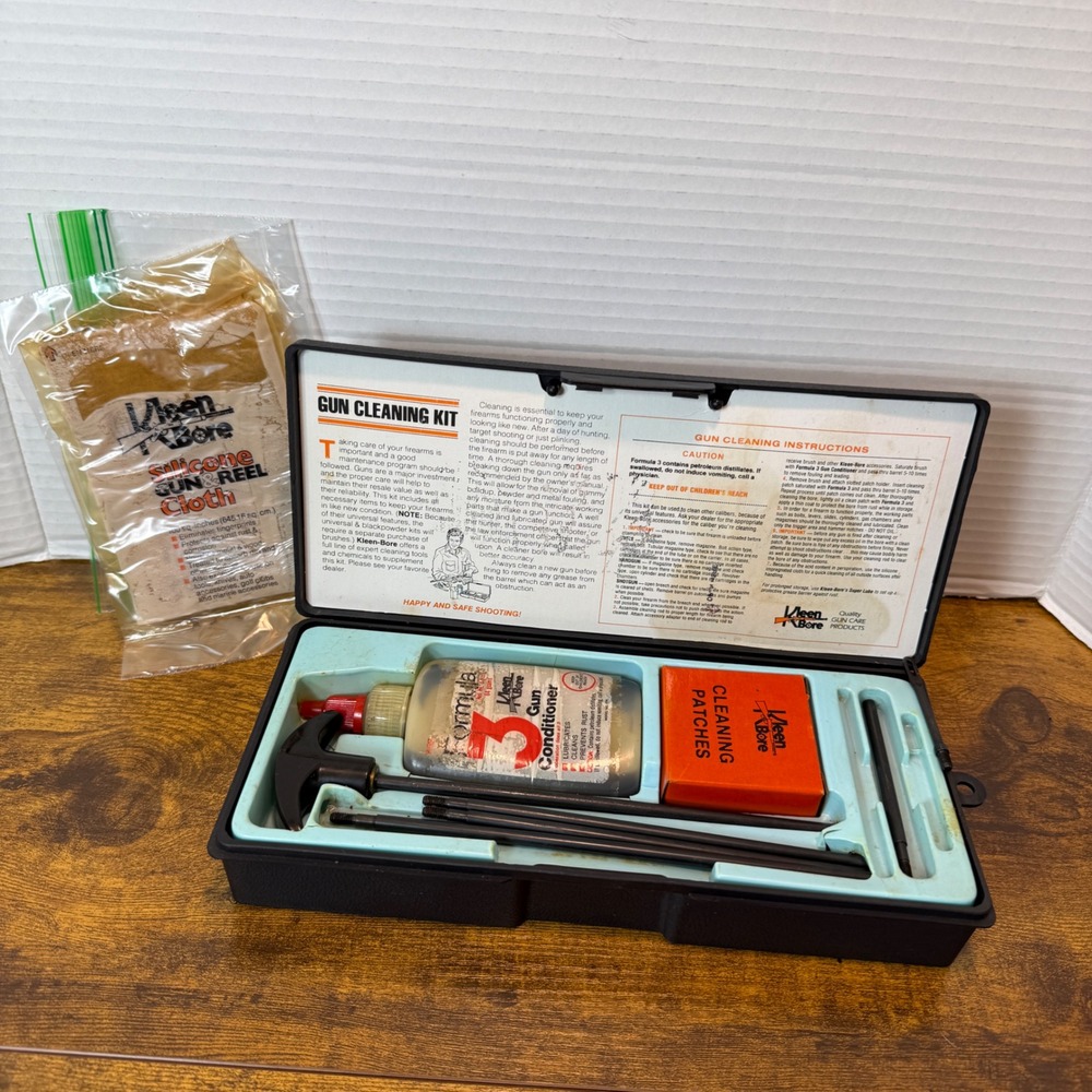 VTG Kleen-Bore Rifle Cleaning Kit K-Caliber Black Magic Steel Rod Prop‎ Movie